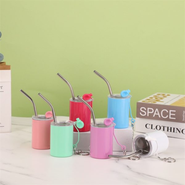 2 oz Vacuum Tumbler With Straw VN-2005 - 图片 3