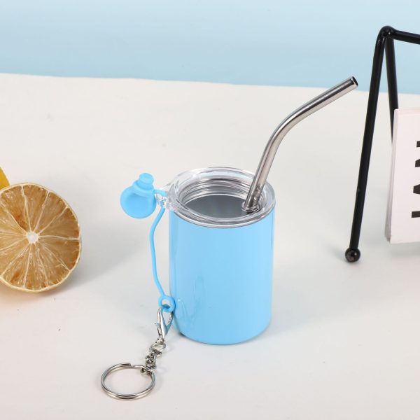 2 oz Vacuum Tumbler With Straw VN-2005 - 图片 4