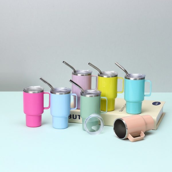 2 oz Vacuum Tumbler With Straw VN-5301