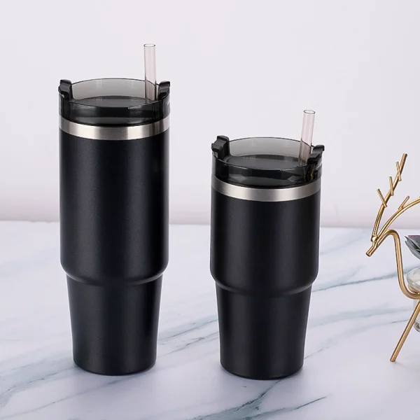 20 oz Vacuum Tumbler With Straw VN-5370 - 图片 2