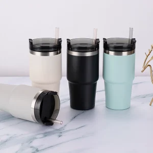 20 oz Vacuum Tumbler With Straw VN-5370
