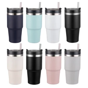 20 oz Vacuum Tumbler With Straw VN-5370