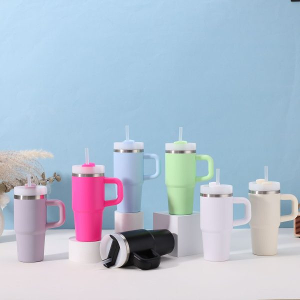 40 oz Vacuum Tumbler  With Handle VN-5402 - 图片 2