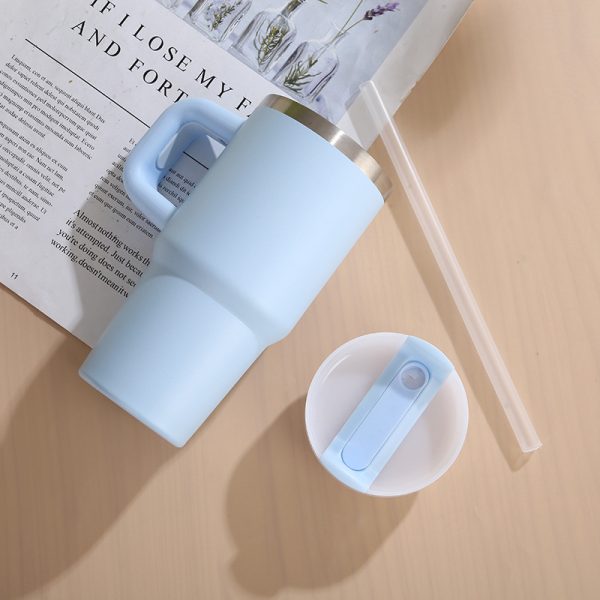 40 oz Vacuum Tumbler  With Handle VN-5402 - 图片 3