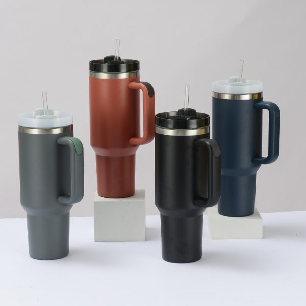 40 oz Vacuum Tumbler  With Handle VN-5404