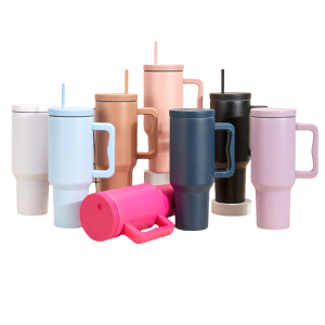 40 oz Vacuum Tumbler  With Handle VN-5406