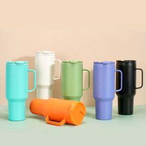 40 oz Vacuum Tumbler  With Handle VN-5407