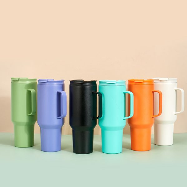 40 oz Vacuum Tumbler  With Handle VN-5407 - 图片 6