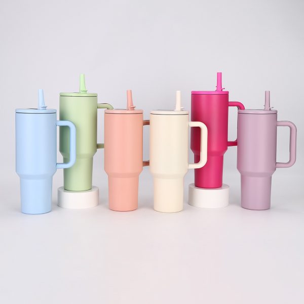 40 oz Vacuum Tumbler  With Handle VN-5409 - 图片 6
