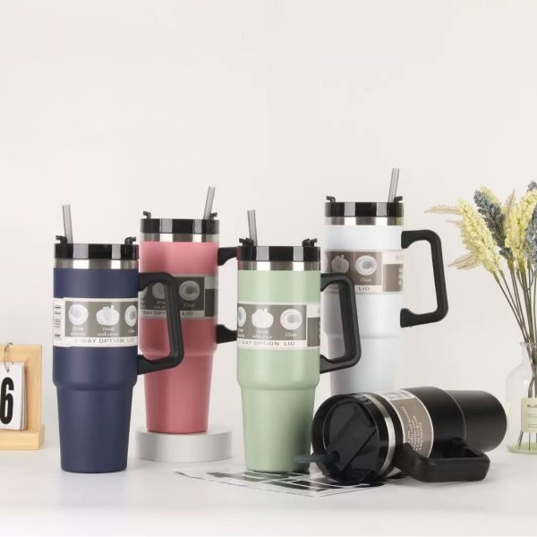 50 oz Vacuum Tumbler  With Handle VN-5310 - 图片 2