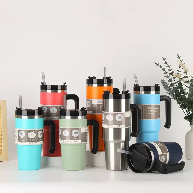 50 oz Vacuum Tumbler  With Handle VN-5310
