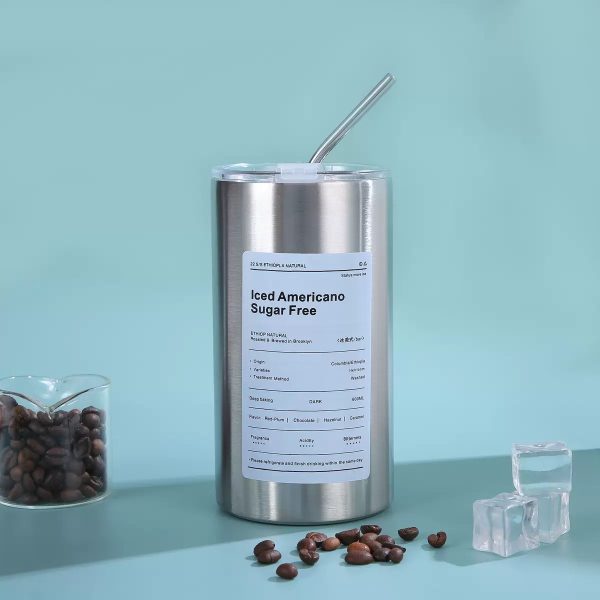 Vacuum Tumbler With Straw VN-2006 VN-2008 - 图片 3